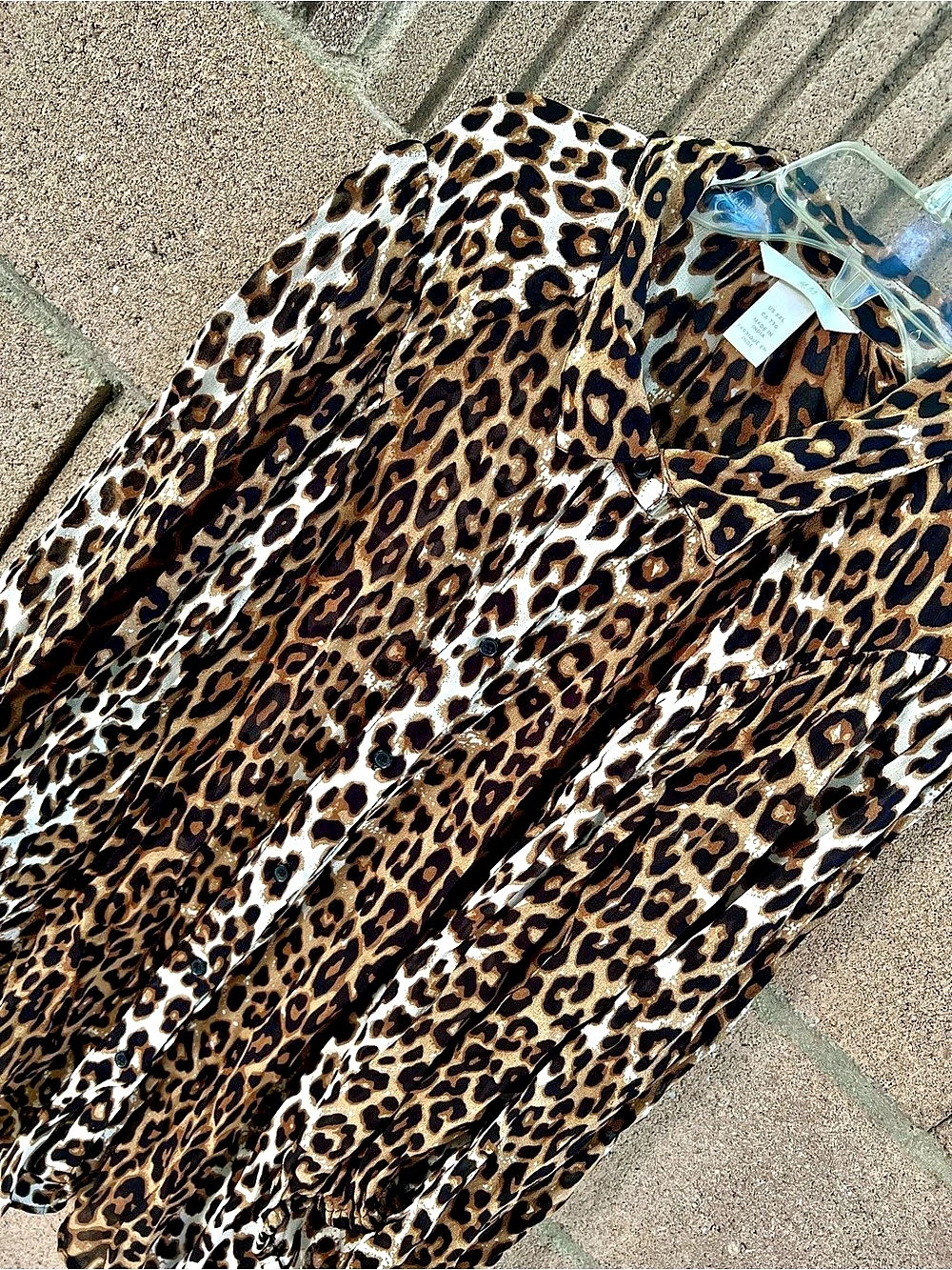 Leopard Print Blouse
